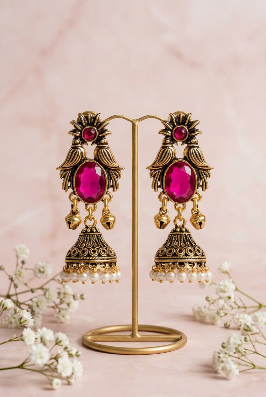 Mayuri jhumka