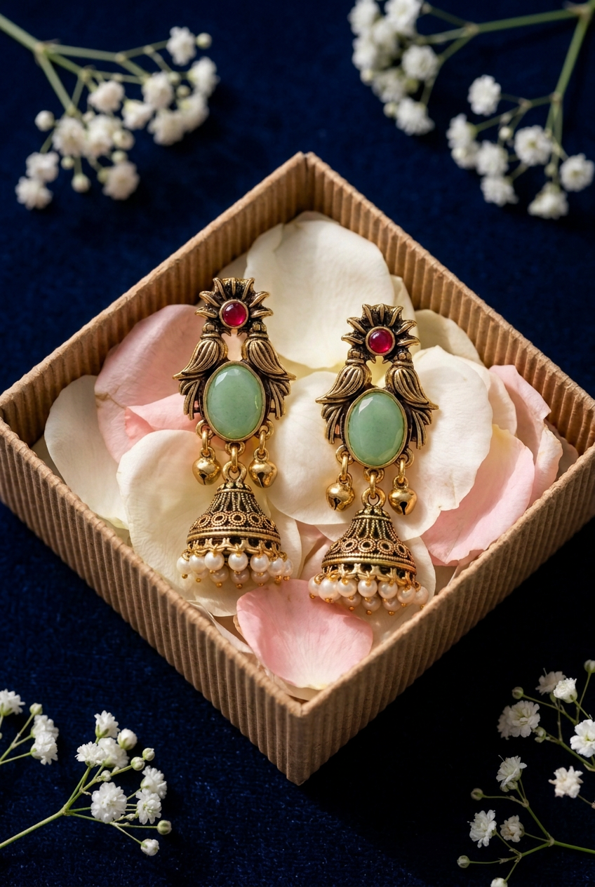 Mayuri jhumka