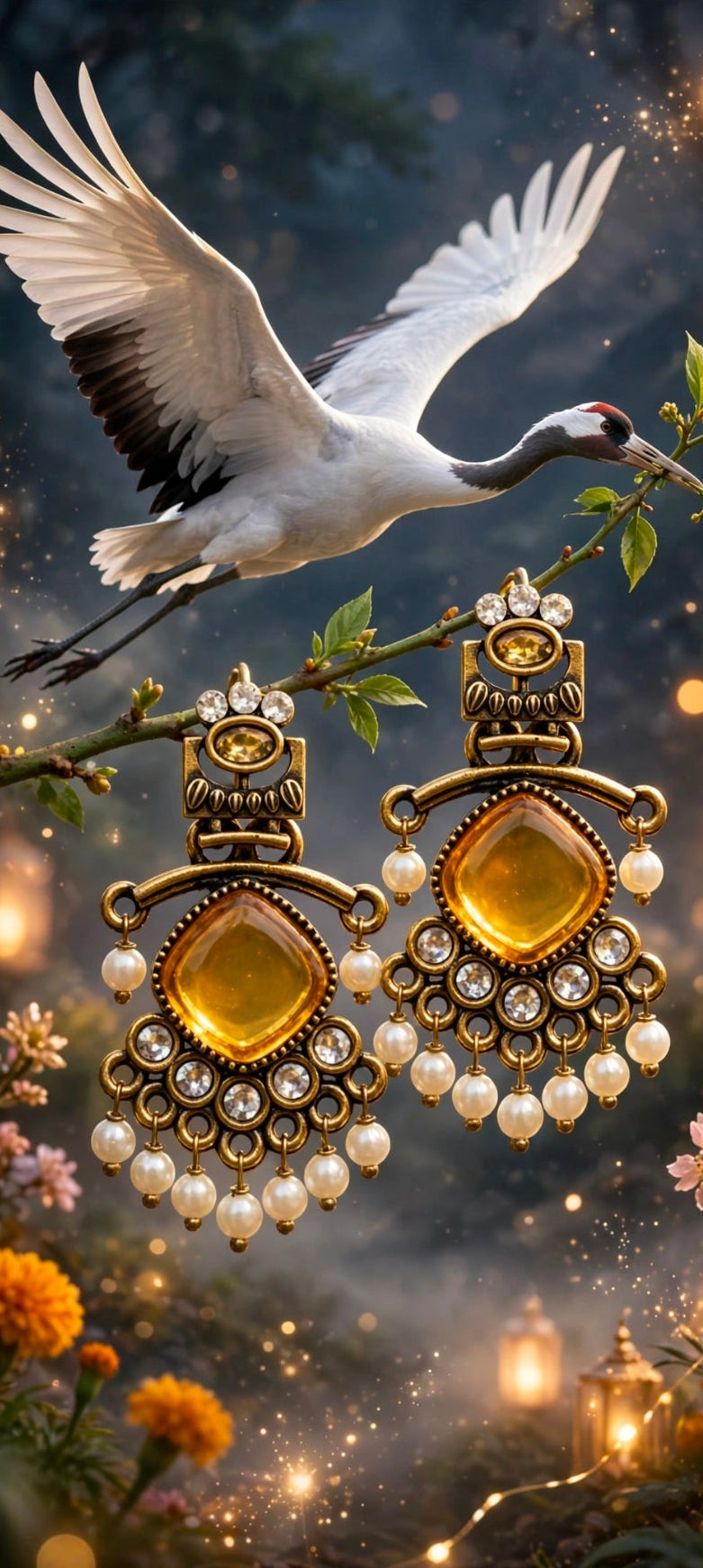 Aabha Mini Chandbali